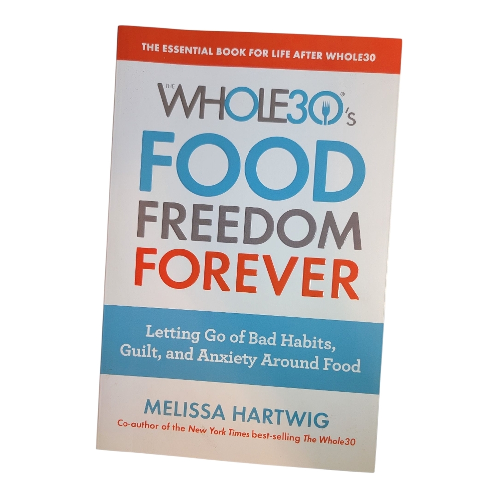 Whole30's Food Freedom Forever Book - Blue and Red‎